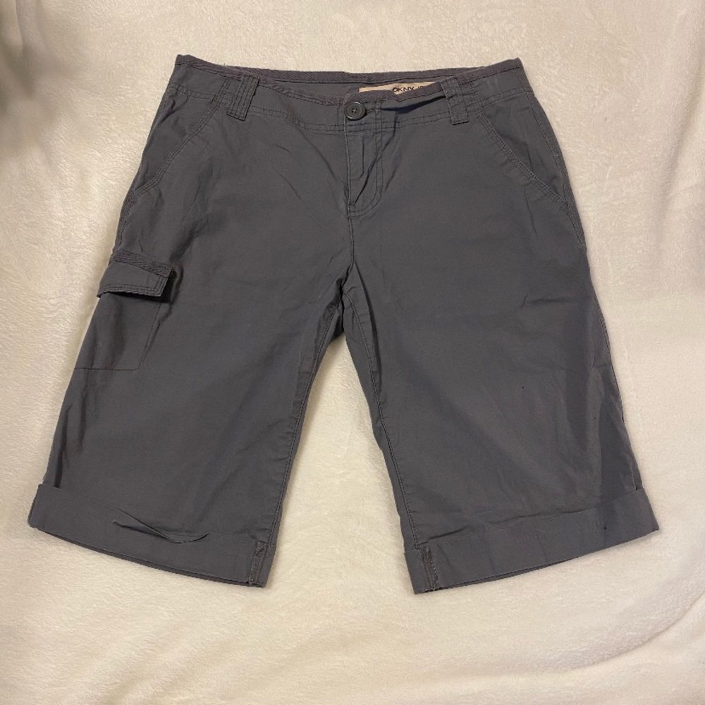 Grey DKNY Shorts Size 4 .